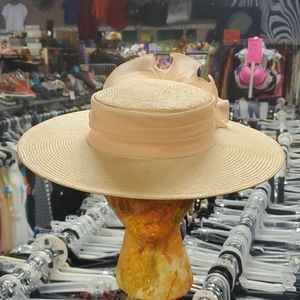 Vintage Sonni Derby-Sunday Hat with ponytail hole